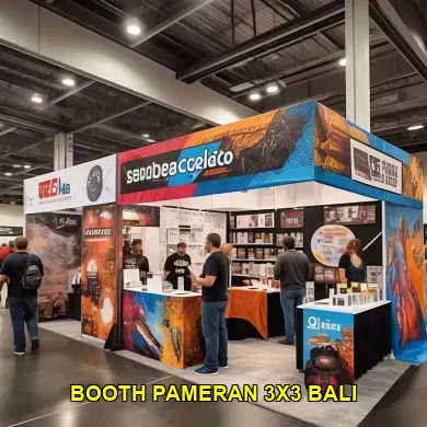 booth pameran 3x3 bali